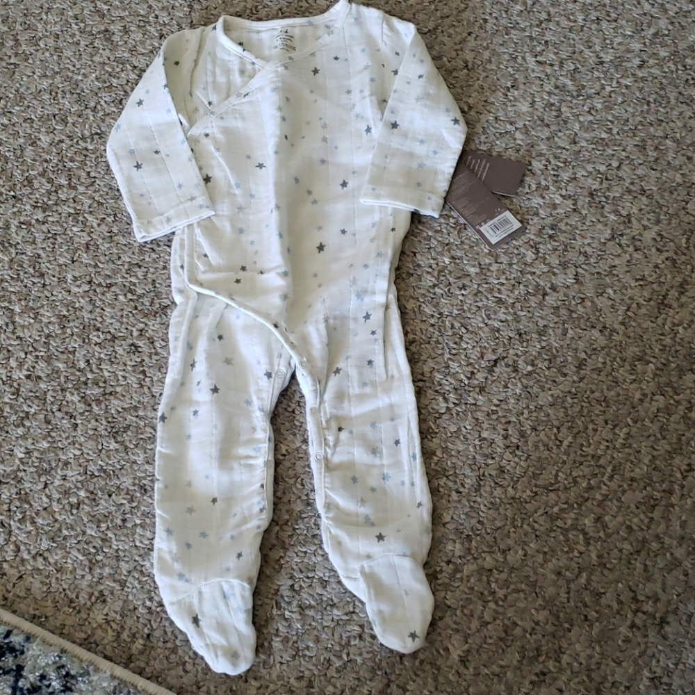 Aden + Anais muslin long sleeve kimono